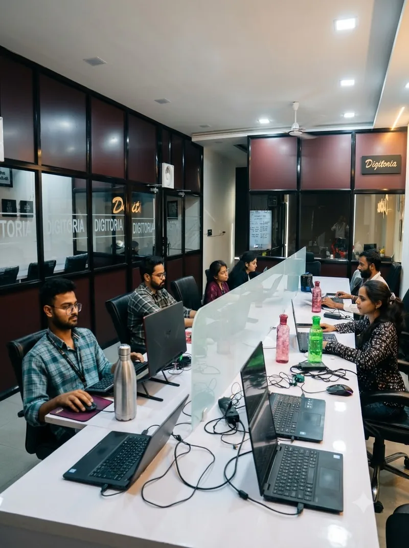 The Digitoria team at work