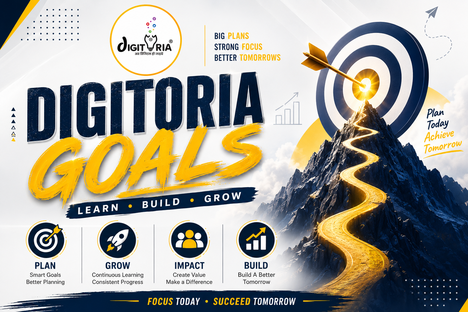Digitoria Goals — mission, vision aur 2026-2030 growth roadmap