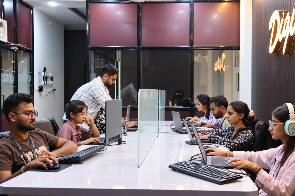 The Digitoria office in colour